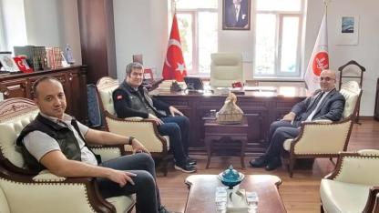 Orman İşletme Müdürü Tepe ‘den İl Müftüsü İmamoğlu’na Ziyaret