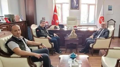 Orman İşletme Müdürü Tepe ‘den İl Müftüsü İmamoğlu’na Ziyaret