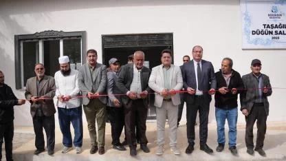 Bolvadin Taşağıl Düğün Salonu Yeniden Hizmete Açıldı