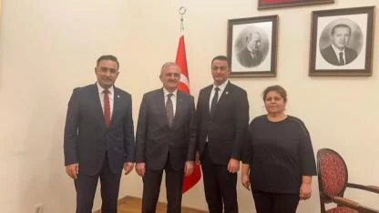 AK Parti Milletvekili Arslan, Bakan Yardımcısı Karaloğlu’nu Ziyaret Etti
