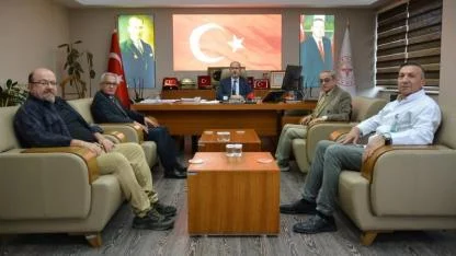 Afyonkarahisar Diyaliz Hastaları Derneği'nden Müdür Öztürk’e Ziyaret