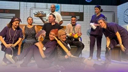 “Mor Şalvar” Tiyatrosu Dinar’da Sahnelenmeye Hazırlanıyor