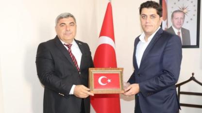 Müdür Sünnetci, Başmakçı Kaymakamı Çelik’i Ziyaret Etti