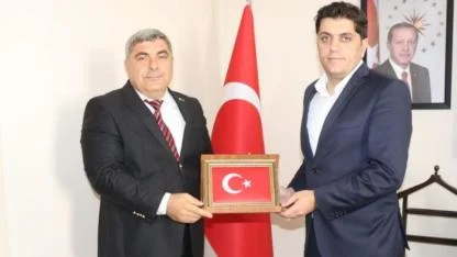 Müdür Sünnetci, Başmakçı Kaymakamı Çelik’i Ziyaret Etti