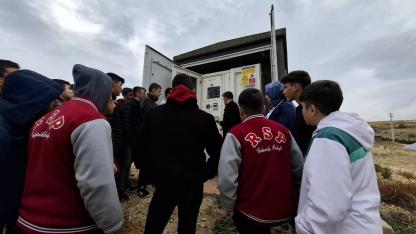 Rahmiye Sare Palalı Teknik Koleji'nden Güneş Enerjisi Santraline Teknik Gezi