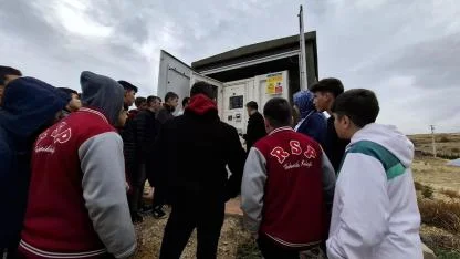 Rahmiye Sare Palalı Teknik Koleji'nden Güneş Enerjisi Santraline Teknik Gezi