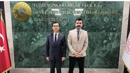Kaymakam Yosunkaya, Müdür Karayol’u Ziyaret Etti