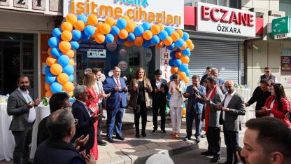 Başkan Köksal ve İl Başkanı Mısırlıoğlu Helix İşitme Cihazlarının Açılışını Gerçekleştirdi