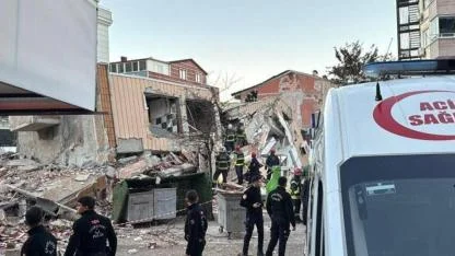 SON DAKİKA- Kocaeli Gebze’de 6 Katlı Bina Çöktü: Enkaz Altında 5 Kişi Kaldı!