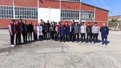 RSP Makine Bölümü Öğrencilerinden Şeker Fabrikasına Teknik Ziyaret