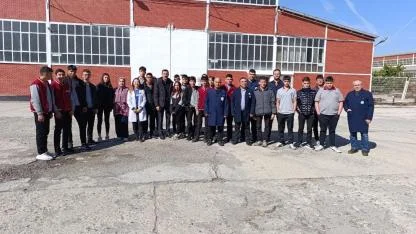 RSP Makine Bölümü Öğrencilerinden Şeker Fabrikasına Teknik Ziyaret