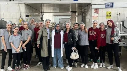 RSP Teknik Koleji Öğrencileri Bol-Süt Selimoğlu Fabrikasında Sektörle Buluştu