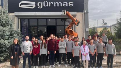 RSP Teknik Koleji’nden Gürmas Gürel Makine’ye Teknik Gezi