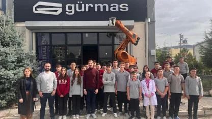RSP Teknik Koleji’nden Gürmas Gürel Makine’ye Teknik Gezi
