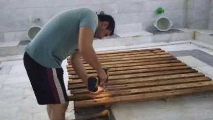 Sandıklı Şehir Hamamı'nda Yenileme Çalışmaları Başladı
