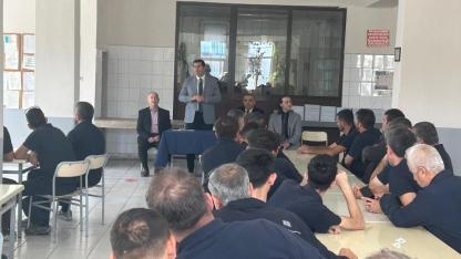 SGK İl Müdürü Çelikbaş Bolvadin’de Ziyaretlerde Bulundu