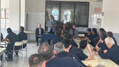 SGK İl Müdürü Çelikbaş Bolvadin’de Ziyaretlerde Bulundu