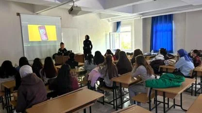 Sinanpaşa MYO Öğrencilerine Güvenlik Ve Kades Bilgilendirmesi Yapıldı
