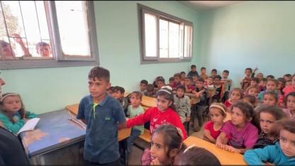 Suriye’de Afyonkarahisar’ın Bir Okulu Oldu!