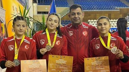 Taşoluk Belediye Spor Kulübü Sporcularından Balkan Şampiyonası’nda Büyük Başarı