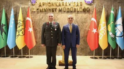 Tuğgeneral Tecimer’den Emniyet Müdürü Erol’a Nezaket Ziyareti