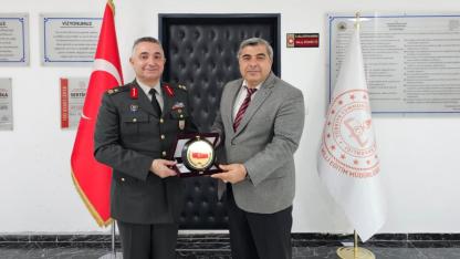 Tuğgeneral Tecimer’den Müdür Sünnetci’ye Ziyaret