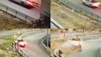 Tünel Çıkışı Feci Kaza : Kamyonet Sürücüsü Hayatını Kaybetti
