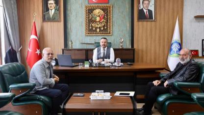Türkiye Motosiklet Federasyonu’ndan Başkan Öztaş’a Ziyaret