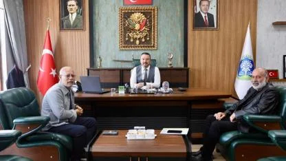 Türkiye Motosiklet Federasyonu’ndan Başkan Öztaş’a Ziyaret
