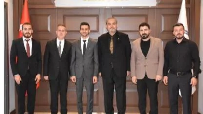 ÜNİPERSEN AFSÜ’den AFSÜ Rektörü Aslan’a Ziyaret