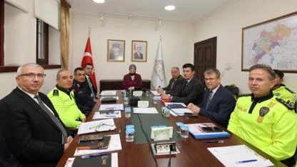 Vali Yiğitbaşı, Bakanlarla Trafik Güvenliği Zirvesinde!