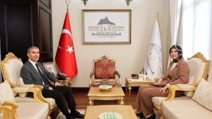 Vali Yiğitbaşı, Uşak Valisi Aktaş’ı Makamında Ağırladı