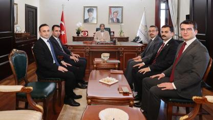 Vali Yiğitbaşı, Yeni Görevine Başlayan Kaymakamları Kabul Etti