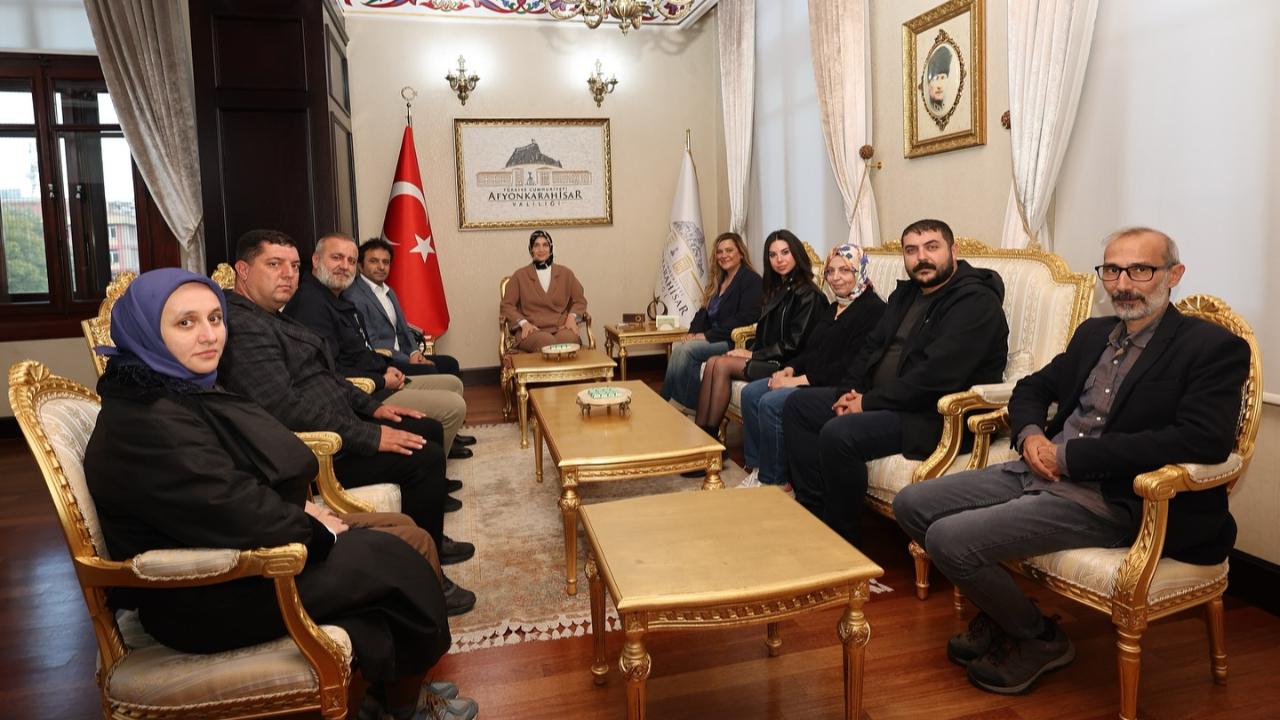 Vali Yiğitbaşı Yönetmenleri Makamında Ağırladı