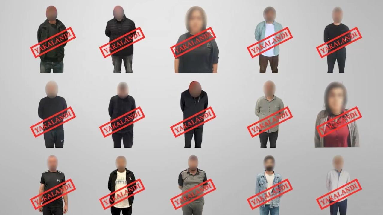 Yurt Dışında Yakalanan 15 Suçlu Türkiye’ye Getirildi