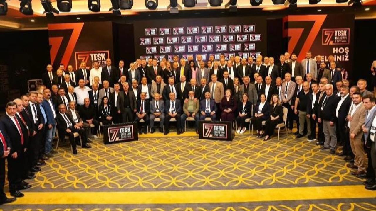 Afyonkarahisar ESOB, 7. TESK Çalıştayı’nda Yerini Aldı