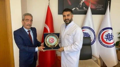 Afyonkarahisar ESOB Başkanı Üstün'den AFSÜ Başhekimi Balcı'ya Ziyaret