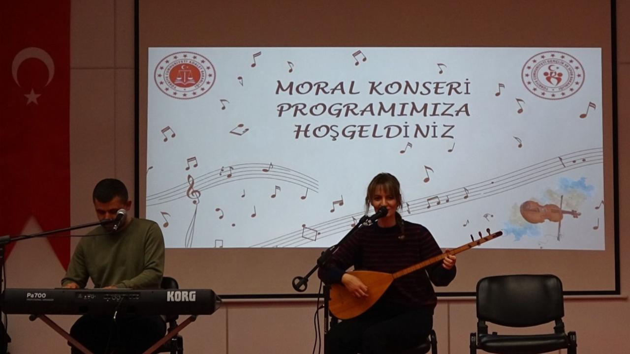 Afyonkarahisar T Tipi Cezaevinde Mahkumlara Moral Etkinliği