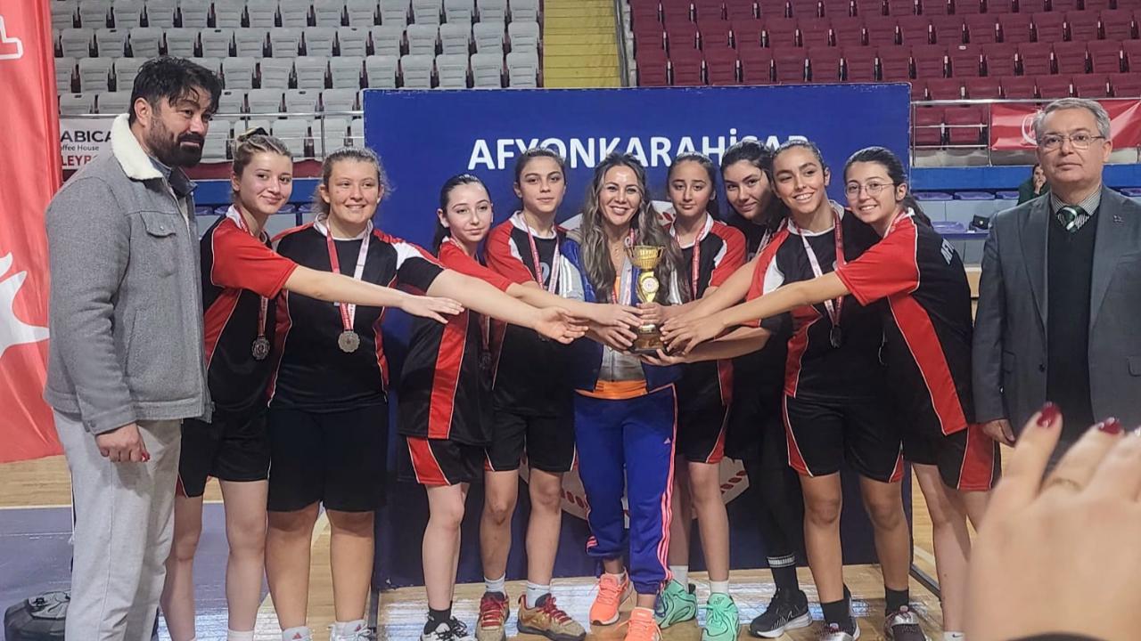 Afyonkarahisar’da Genç Kızlar Basketbol Takımı İl İkincisi Belli Oldu