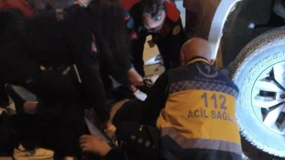 Afyonkarahisar’da Sıkışmalı Trafik Kazası: 1 Yaralı