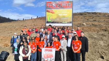 Afyonkarahisar’da “Yeşil Vatan” Seferberliği: Şehitler Anısına Binlerce Fidan Toprakla Buluştu