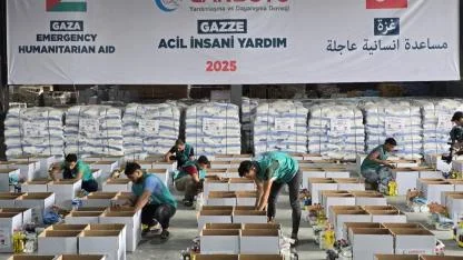 Afyonkarahisar’dan Gazze’ye Dayanışma: 400 Ton Yardım Gönderildi
