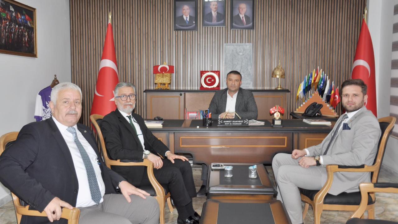 Afyonkarahisarlılar Antalya Derneğinden Başkan Kahveci’ye Ziyaret