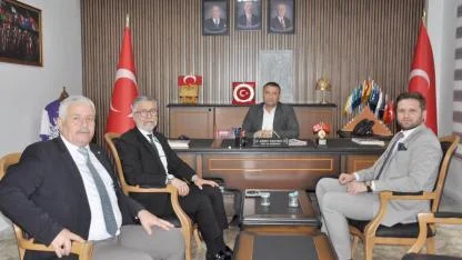 Afyonkarahisarlılar Antalya Derneğinden Başkan Kahveci’ye Ziyaret