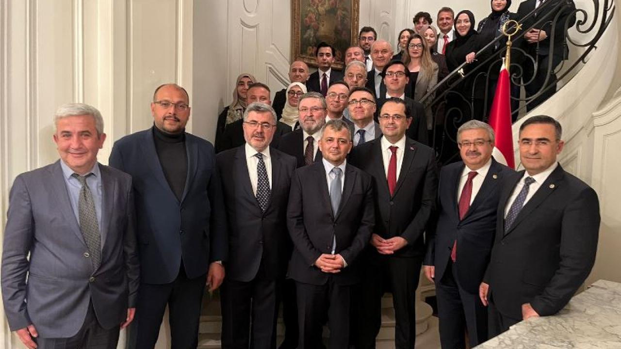 AK Parti Afyonkarahisar Milletvekilleri Belçika’da Geniş Kapsamlı Temaslarda Bulundu