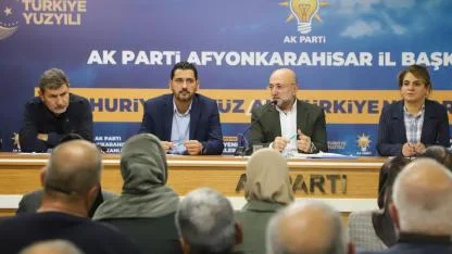 AK Parti Afyonkarahisar Teşkilatı Strateji Toplantısında Buluştu