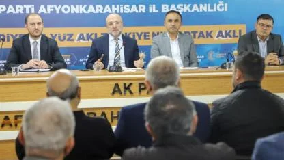 AK Parti Afyonkarahisar’da Teşkilat Çalışmaları Yoğun Tempoyla Devam Ediyor