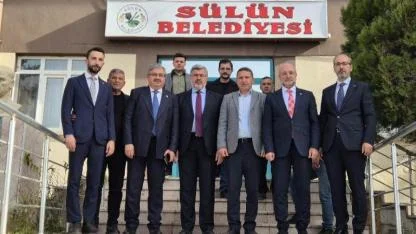 AK Parti Heyetinden Sülün Belediyesi’ne Ziyaret