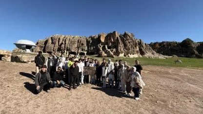 AKÜ TÖMER Öğrencileri, Cumhuriyet’in 102. Yılını Frigya’da Kutladı