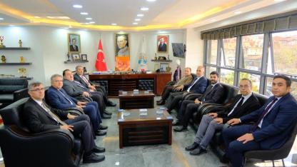 AKÜ'den Dinar Belediyesi'ne Stratejik Ziyaret: Eğitimde İş Birliği Vurgusu